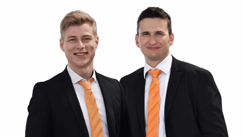 Herr Nikolai Bach, Marktbereichsleiter und Herr Marco Schmetzer